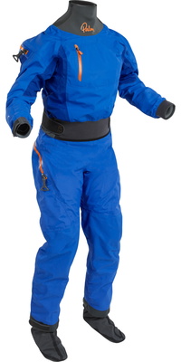 2025 Palm Da Donna Atom Back Zip Kayak Drysuit & Drop Seat Ocean / Cobalt 12381