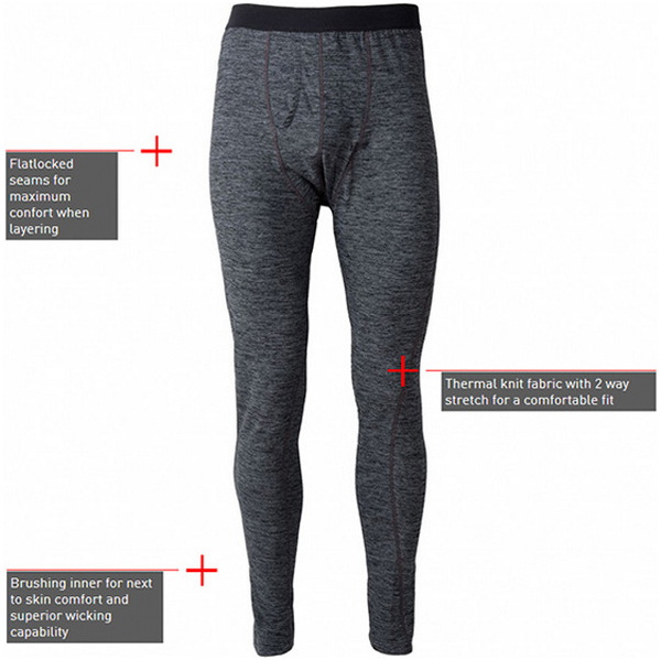 Gill Da Uomo Base Layer Leggings Ash 1283