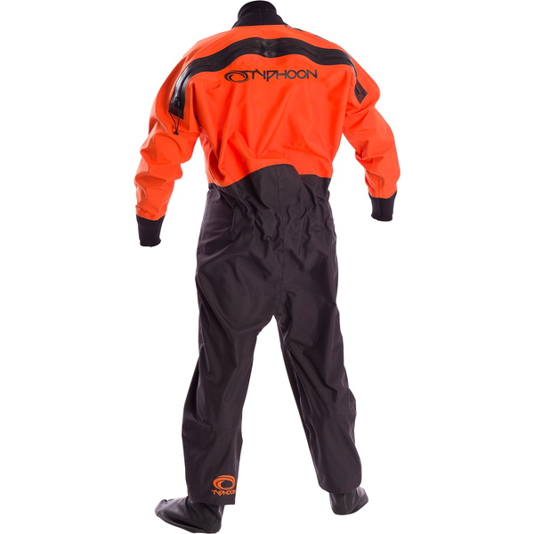 2022 Typhoon Junior Rookie Drysuit Nero / Arancio 100.171