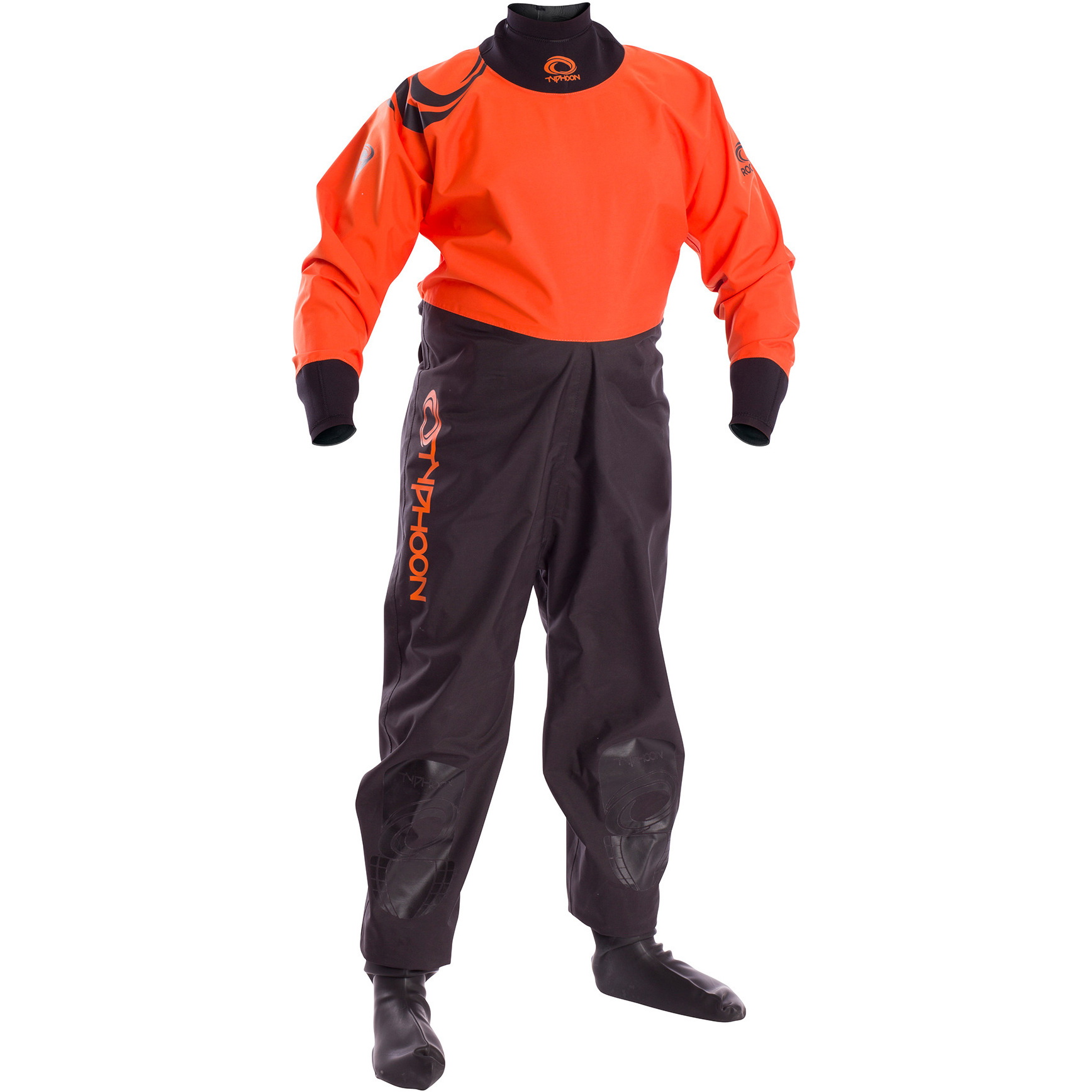 2022 Typhoon Junior Rookie Drysuit Nero / Arancio 100.171