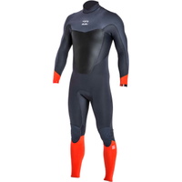 assoluta Comp 3/2 millimetri posteriore con zip Muta ORANGE