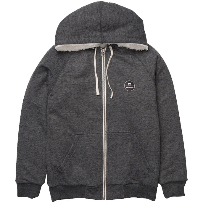 Felpa con Cappuccio Sherpa All Day Sherpa Billabong DARK GREY HEATHER Z1FL12