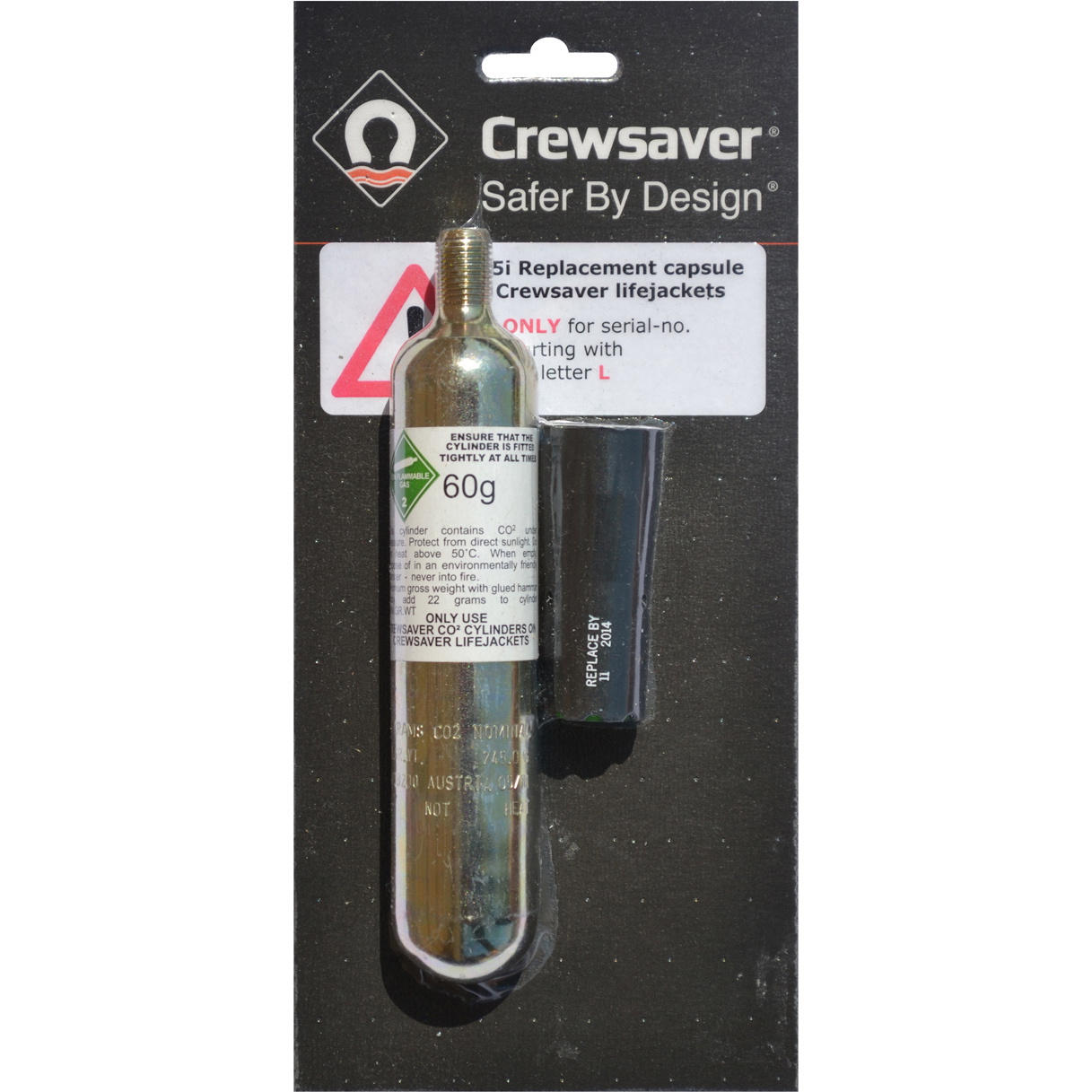 2026 Crewsaver 290N 60G Standard Automatic Rearming Pack 11037