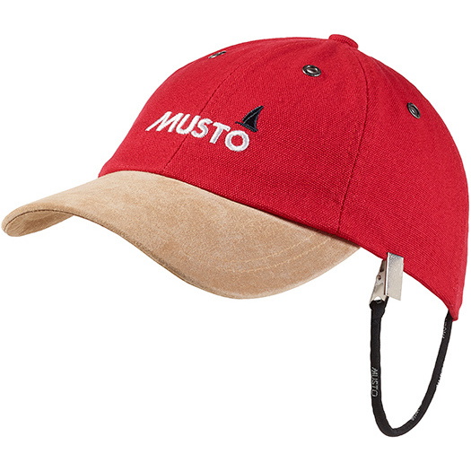 2026 Musto Evo Cappellino Crew Originale In Vero Rosso Ae0191