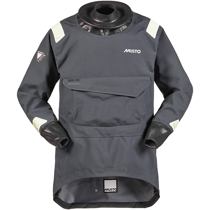 Musto Hpx Gore-tex Pro Series Dry Smock Sh1710 Grigio Scuro