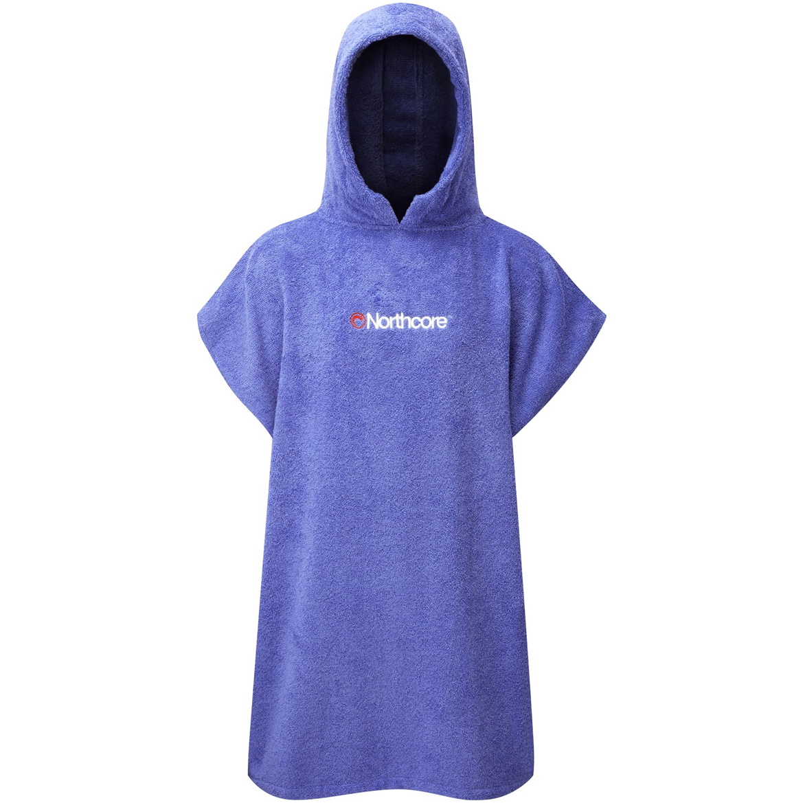 2026 Northcore Da Bambino Asciugamano Con Cappuccio Beach Basha Fasciatoio Robe / Poncho NOCO24D - Viola