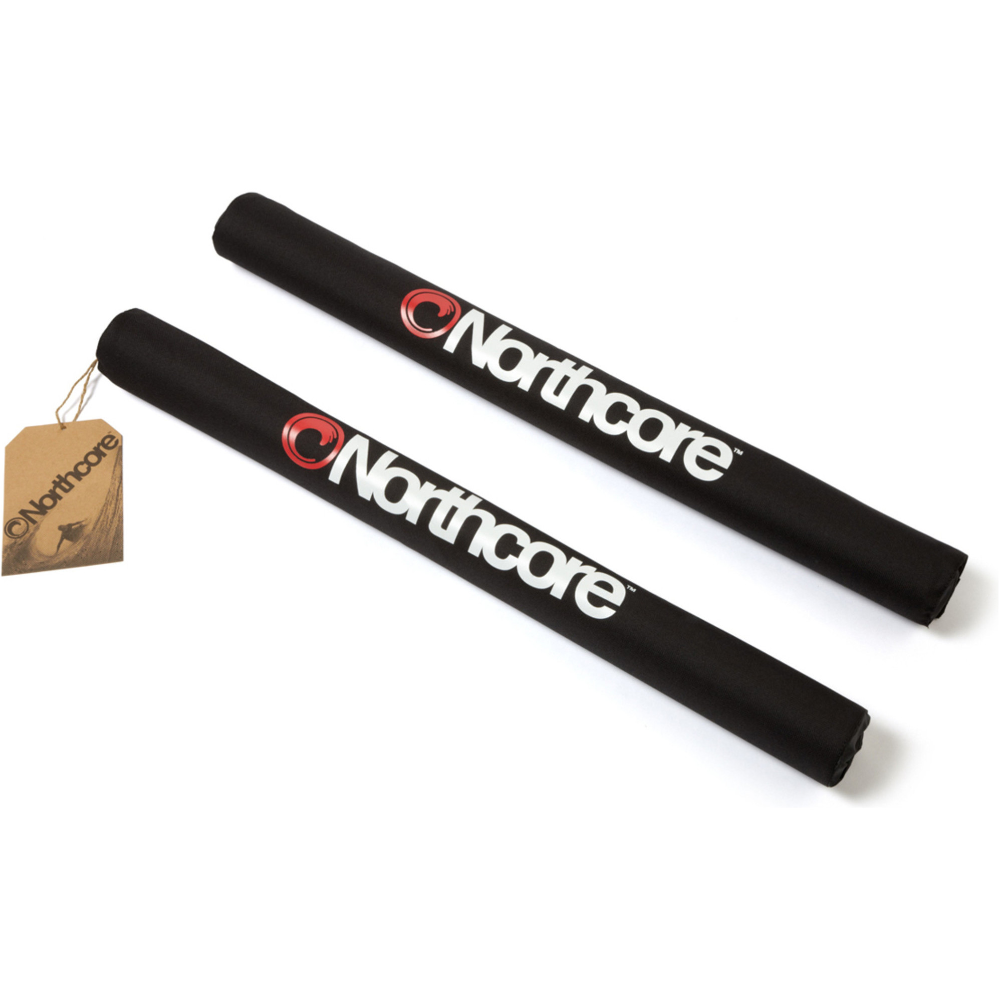 2026 Northcore Cuscinetti per barre portatutto a carico largo NOCO-E-02B - Nero