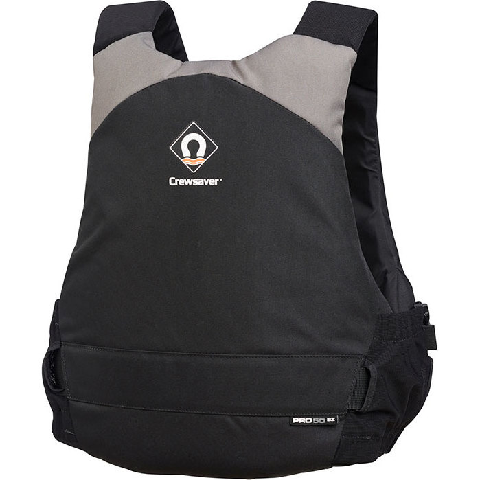 2025 Crewsaver Salvagente Con Cerniera Laterale Crewsaver Junior Pro Crewsaver Nero / Grigio 2621j