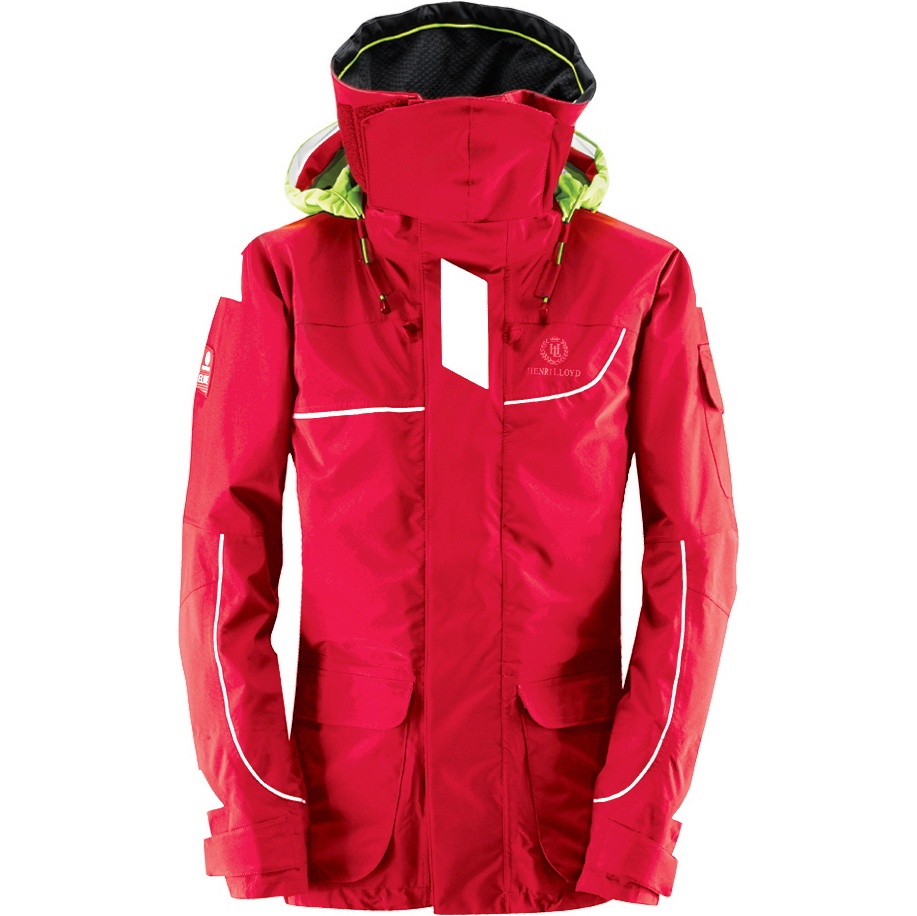 Henri Lloyd Delle Donne Elite In Mare Aperto Giacca 2,0 Nuova Y00377 Rosso