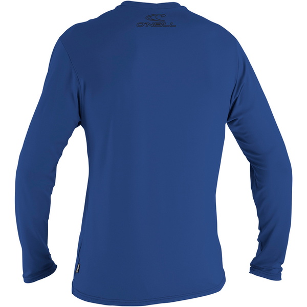 2026 O'Neill Mens Basic Skins Long Sleeve Rash Tee 4339 - Pacific