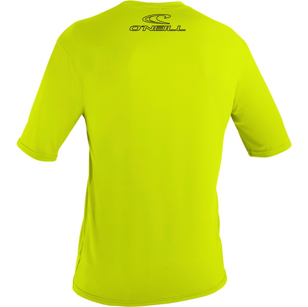 2026 O'Neill Da Uomo Basic Skins Camicia Da Sole A Maniche Corte LIME 3402