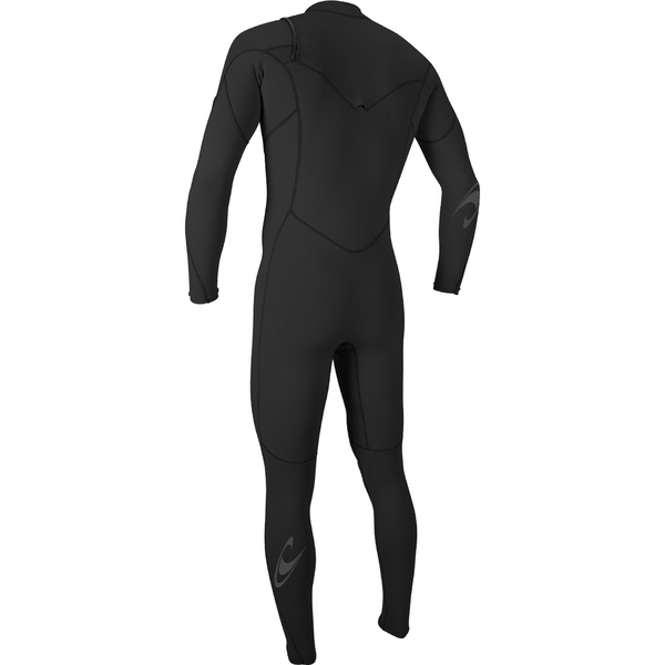 2026 O'Neill Da Uomo Hammer 3/2mm Chest Zip Muta 4926 - Black