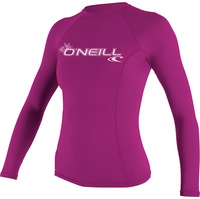 Donna Basic Skins Manica Lunga Crew Lycra Vest