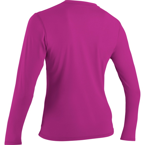 2026 O'Neill Da Donna Basic Skins Maglietta A Maniche Lunghe FOX PINK 4340