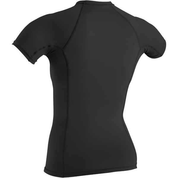 2026 O'neill Donna Basic Skins Manica Corta Crew Lycra Vest 3548 - Nero