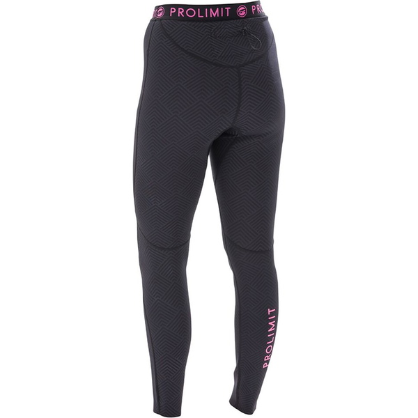 Prolimit signore SUP Athletic rapidi Dry Pantalone Nero / Rosa 64760
