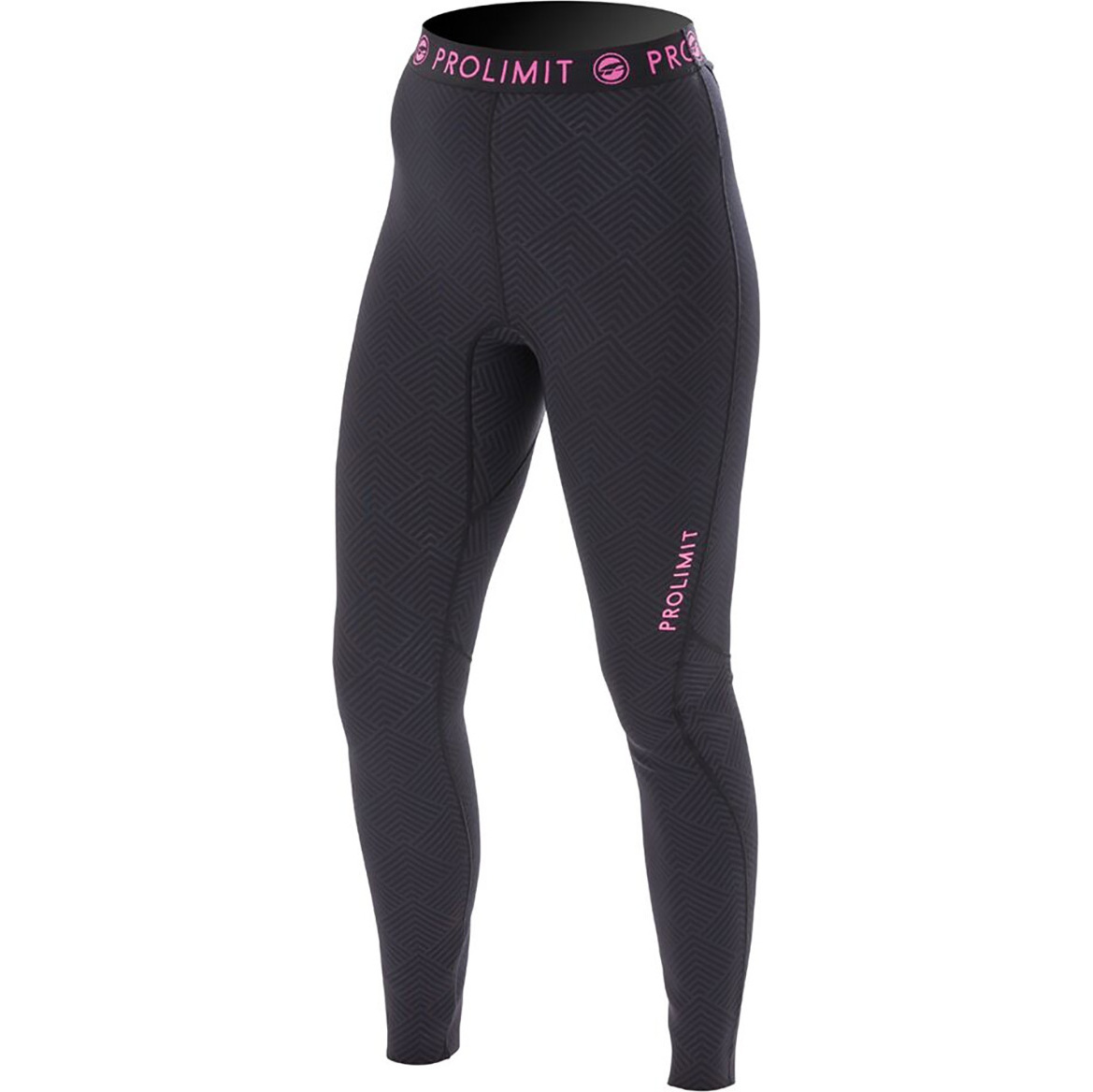 Prolimit signore SUP Athletic rapidi Dry Pantalone Nero / Rosa 64760