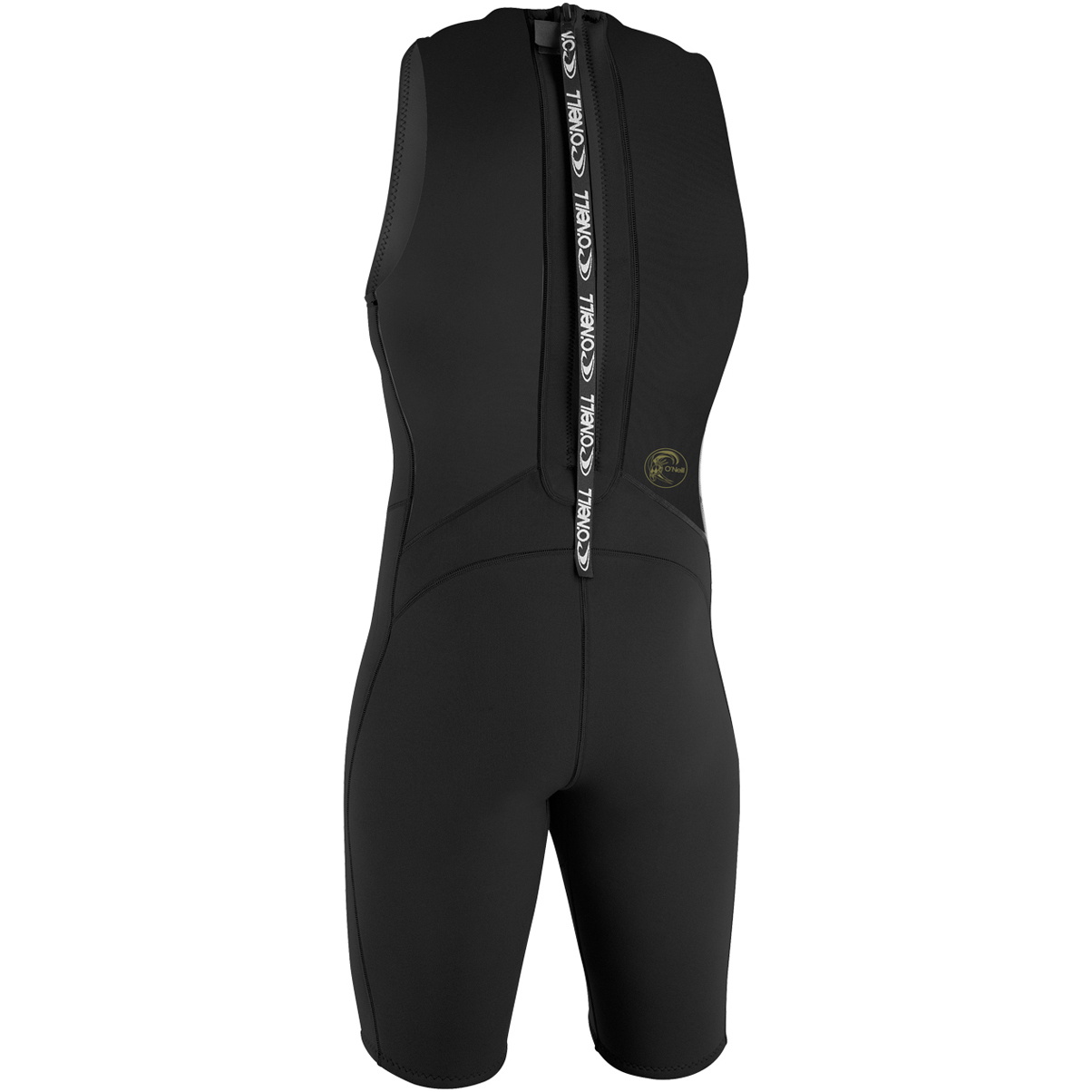 2026 O'Neill Da Uomo O'Riginal 2mm Back Zip Short John Muta 4529 - Black