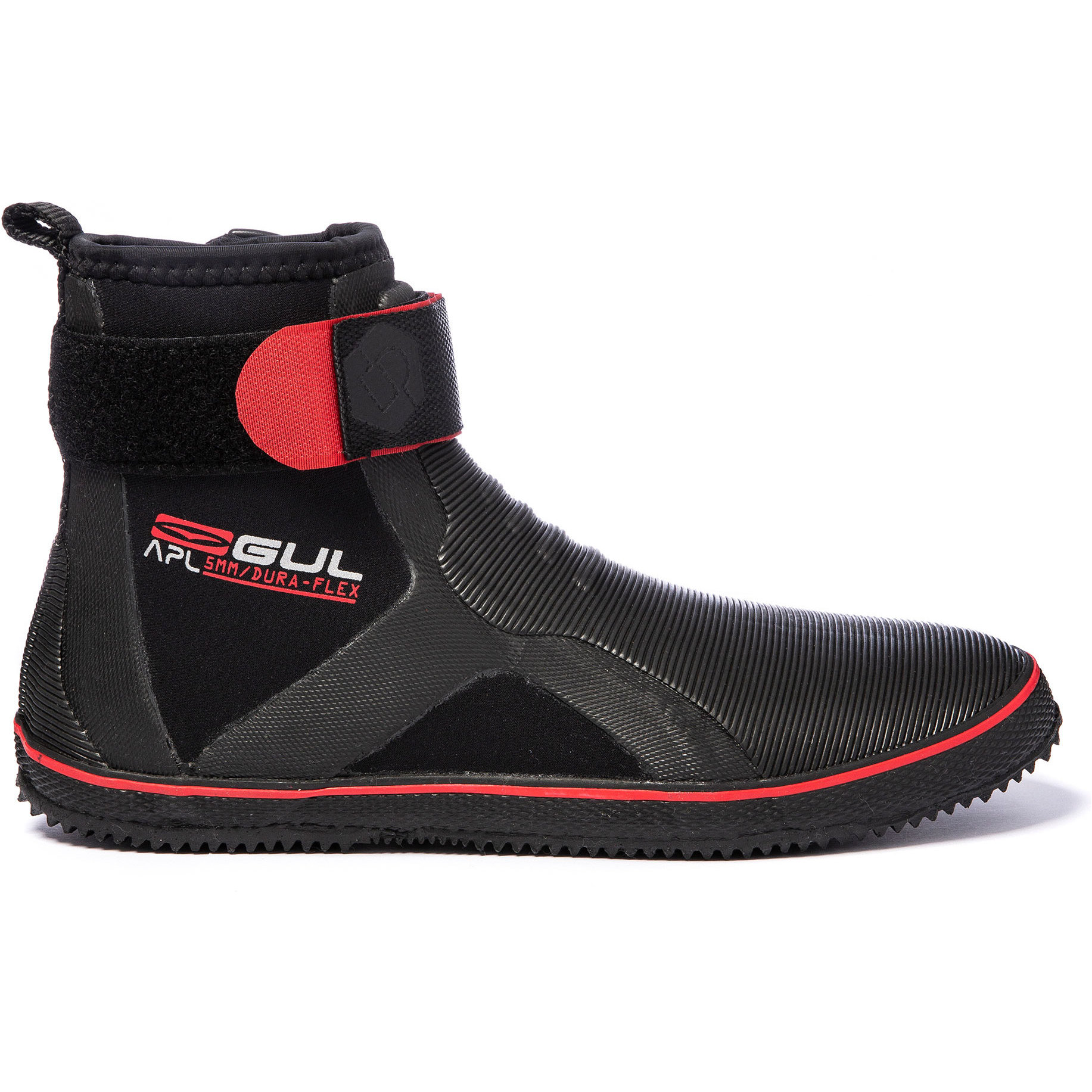 2025 Gul Tutti Gli Usi 5mm Stivali Da Gommone Allacciati BO1304-B2 - Black / Rosso