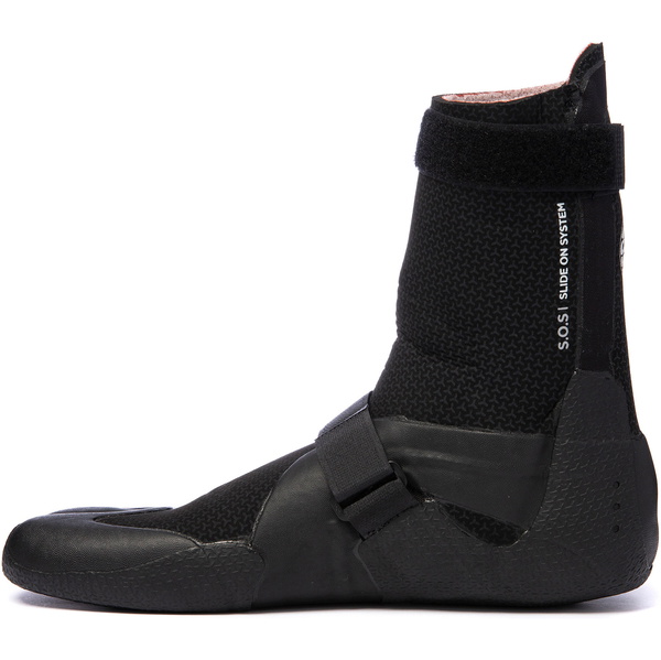 2020 Rip Curl Flashbomb 5mm Hidden Split Toe Boots WBO7IF - Black