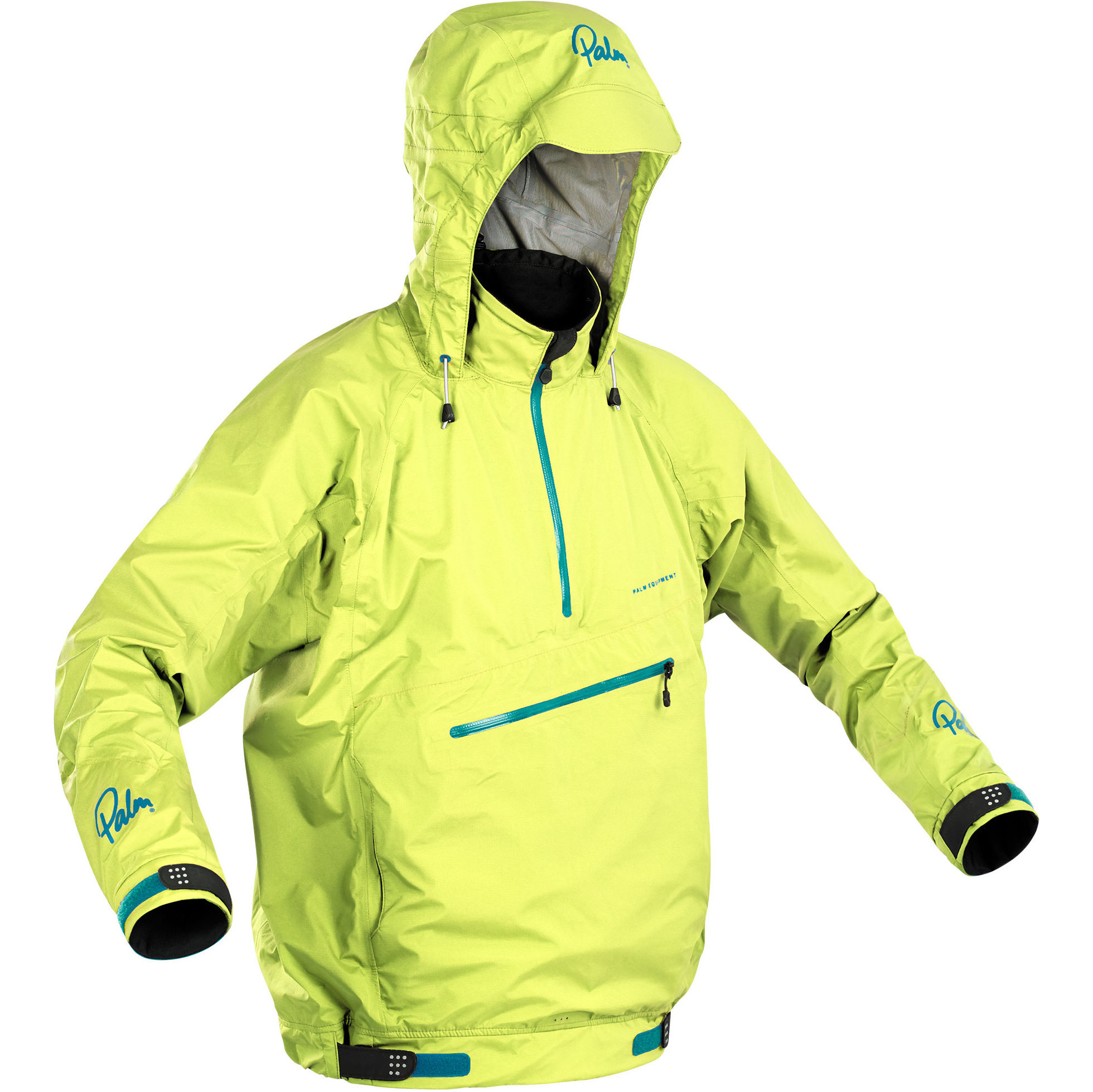 2026 Palm Da Uomo Terek Recycled Touring Kayak Jacket 12366 - Citrus