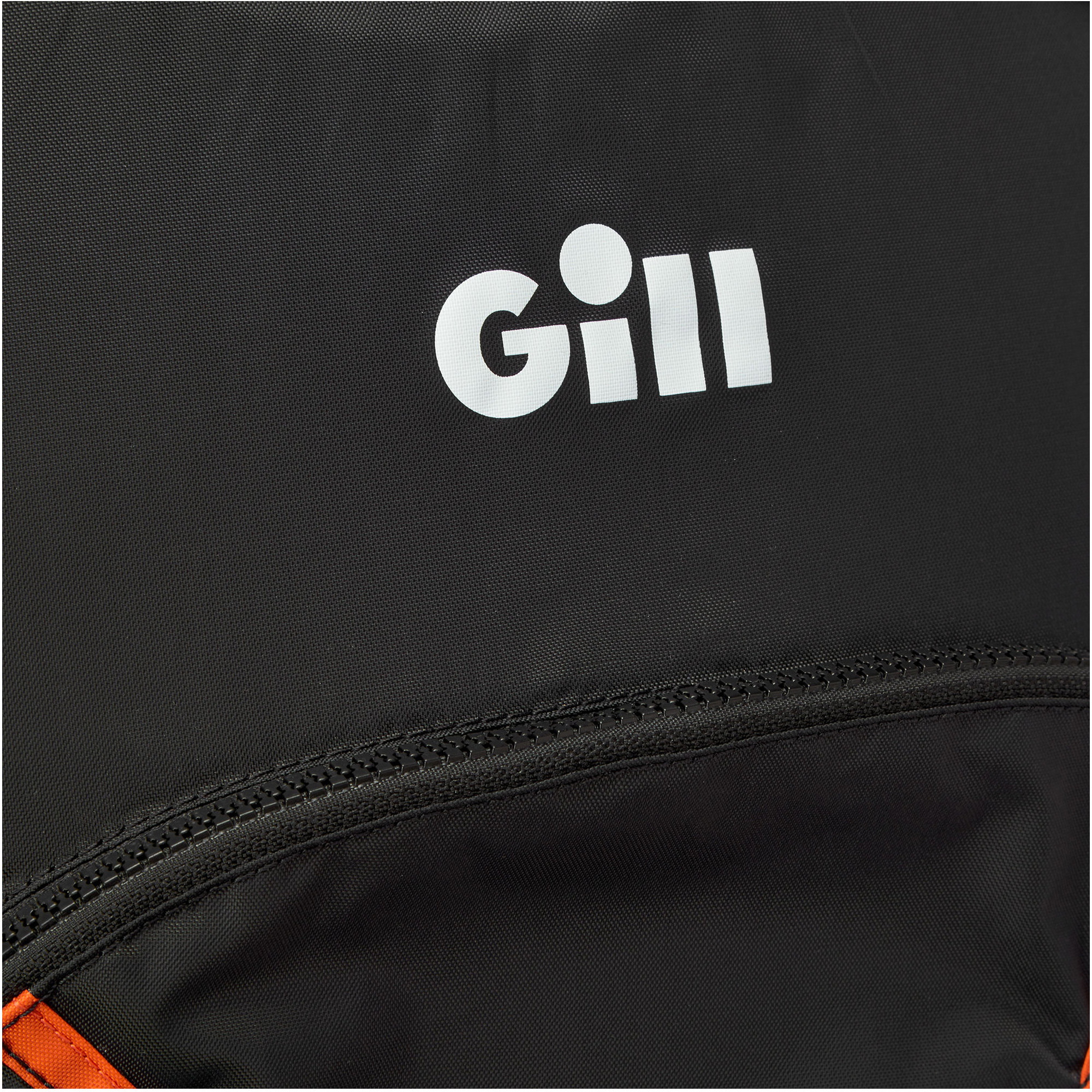 2026 Gill Pursuit Pro Racer Side Zip 50N Aiuto Al Galleggiamento 4916 - Black / Orange