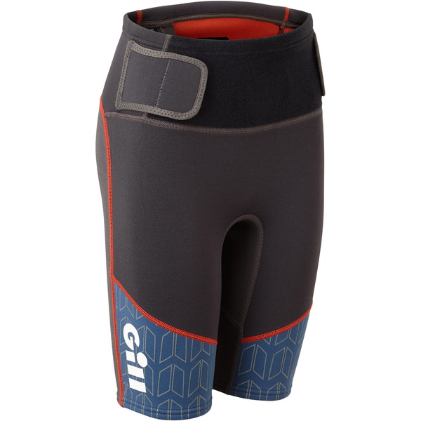 Pantaloncini 2024 Gill Junior Zenlite 2mm Neoprene Flatlock 5004j - Graphite