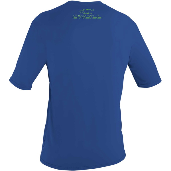 2026 O'Neill Youth Basic Skins Short Sleeve Rash Tee 3422 - Pacific