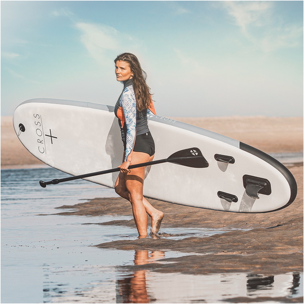2025 Gul Cross 10'7 Inflatable Paddleboard Package - Board, Bag, Pump, Paddle & Leash CB0029-B7