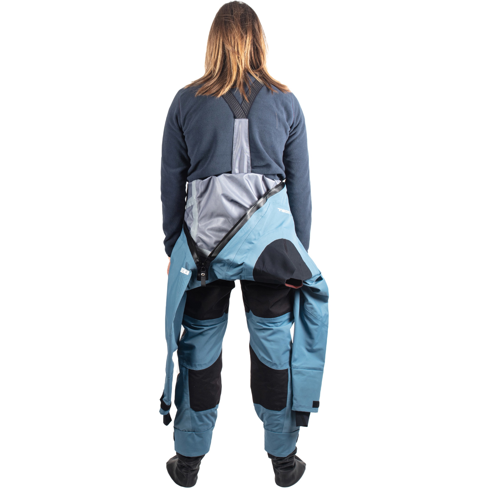 2026 Gul Da Uomo Dartmouth Eclip Zip Drysuit GM0378-B9 - Blue