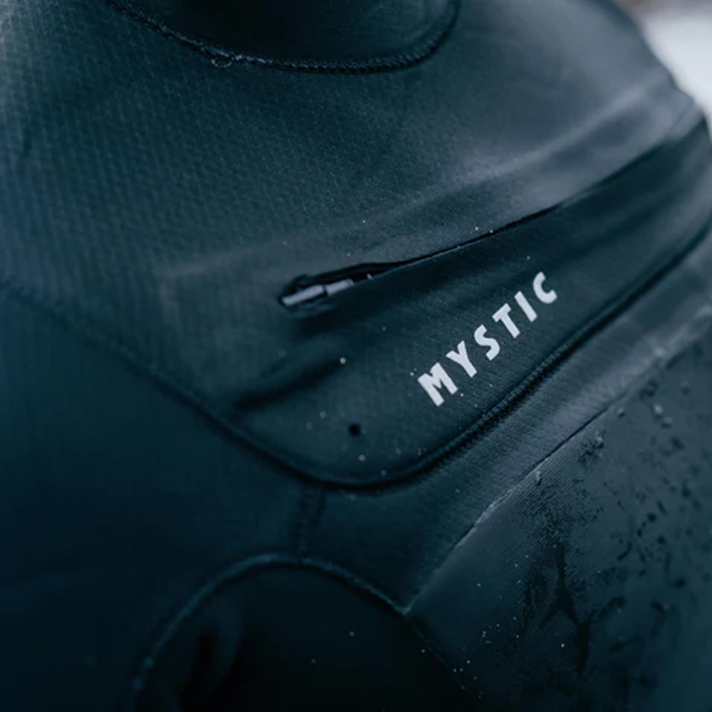 Muta Stagna Xcel Axis 5/4 Mm Con Cappuccio E Zip Sul Petto - Uomo - Nero
