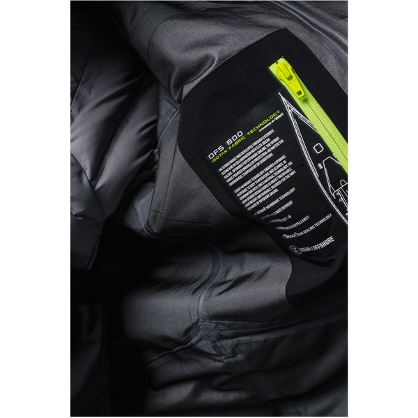 2026 Zhik Unisex OFS800 Giacca Da Vela Offshore JKT-0860-U-BLK - Black