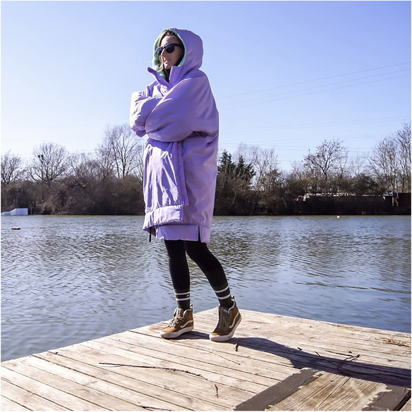 2023 Mystic Accappatoio / Poncho Explore 2.0 35018.220275 - Lilla Pastello