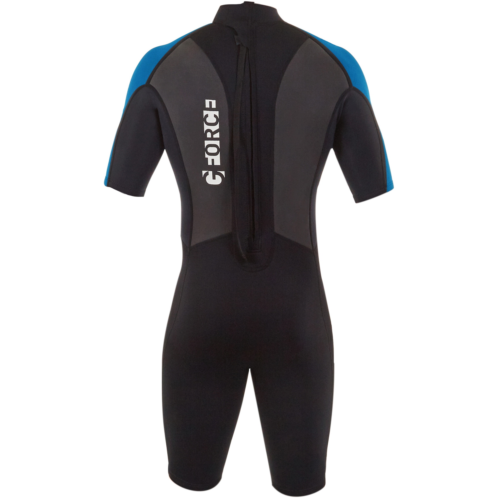2026 Gul Bambino G-Force 3mm Back Zip Shorty Muta GF3307-B7 - Black / Zafir