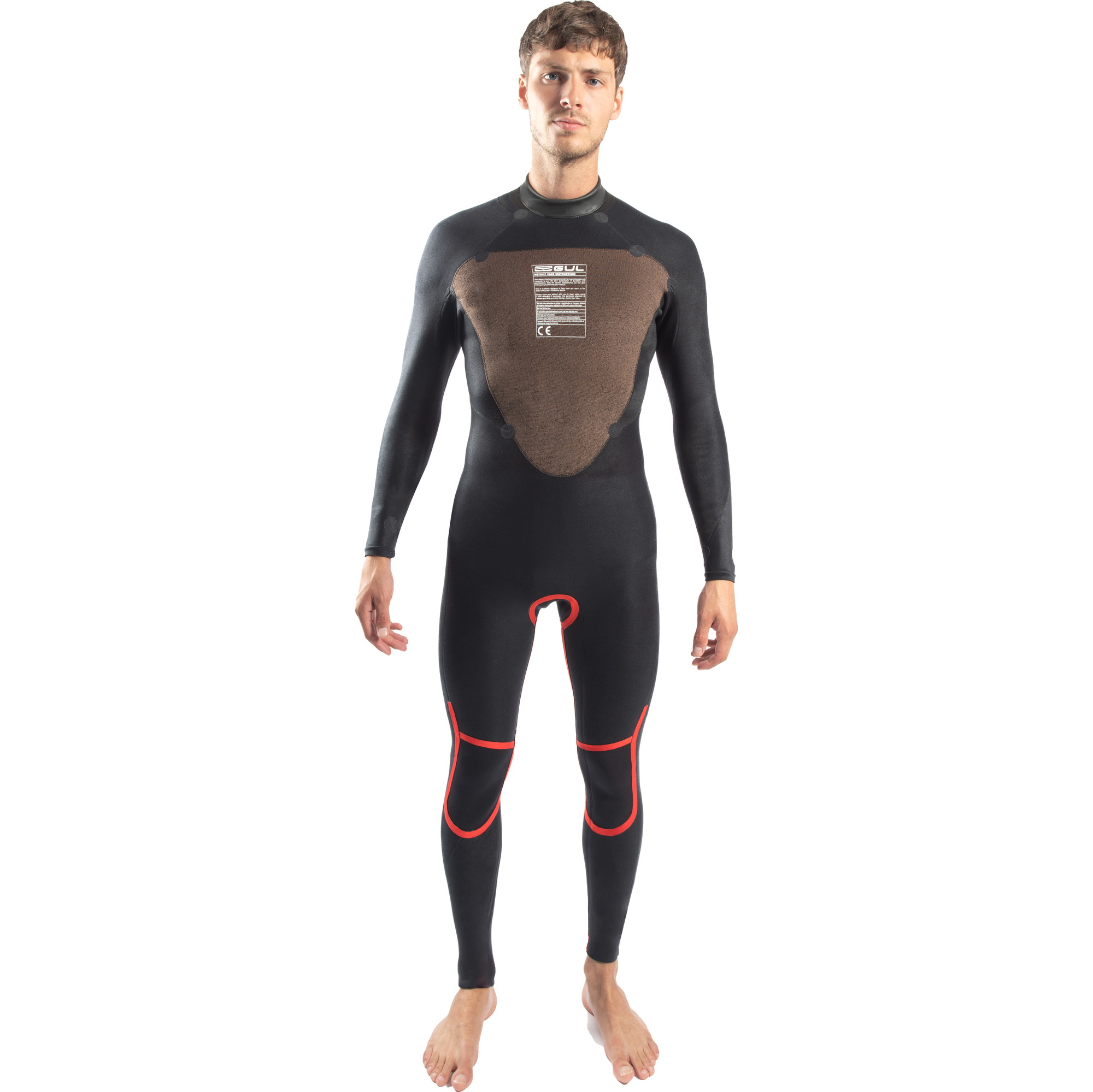 2026 Gul Da Uomo Response 4/3mm Gbs Back Zip Muta RE1246-C1 - Black