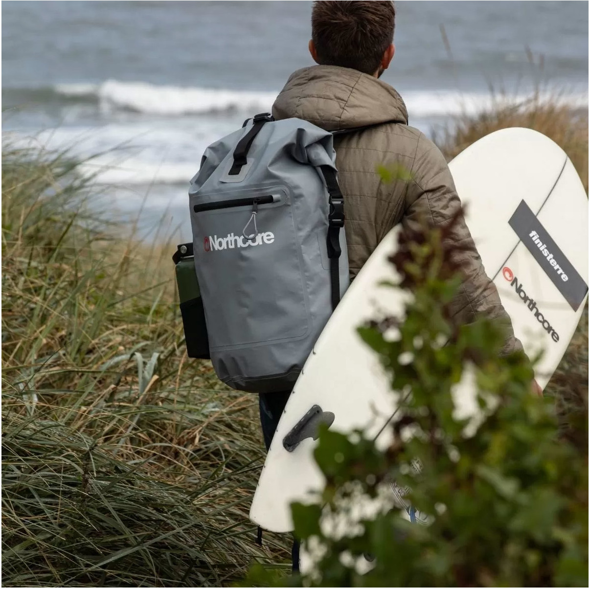 2026 Northcore Zaino Impermeabile Da 30 Litri N30LWHBP - Cool Grey