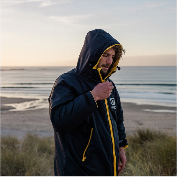 2024 Nyord Accappatoio Da Esterno Primaloft® Acc0005 - Navy / Giallo