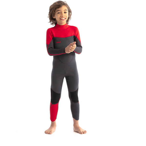 2026 Jobe Bambino Boston 3/2mm Back Zip Muta 3035210 - Red