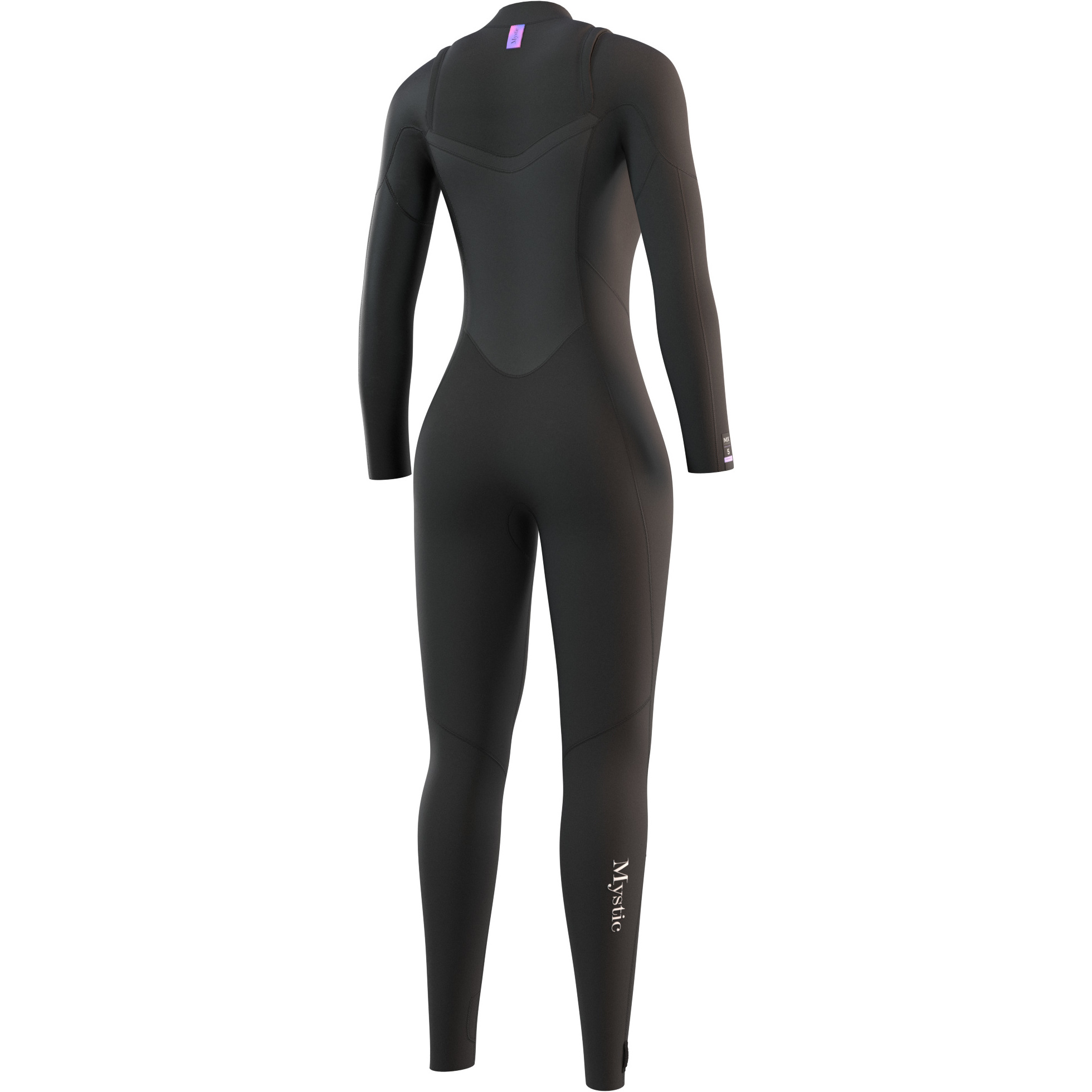 2025 Mystic Da Donna Jayde 4/3mm Front Zip Doppia Muta 35000.230013 - Black