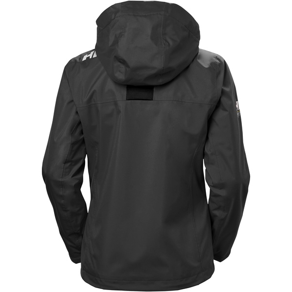 2024 Helly Hansen Donna Crew Giacca Da Vela Midlayer Con Cappuccio 33891 - Nero