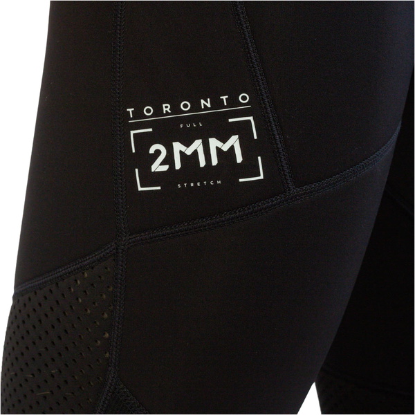 2026 Jobe Da Uomo Toronto 2mm Long John Muta 303823001 - Black