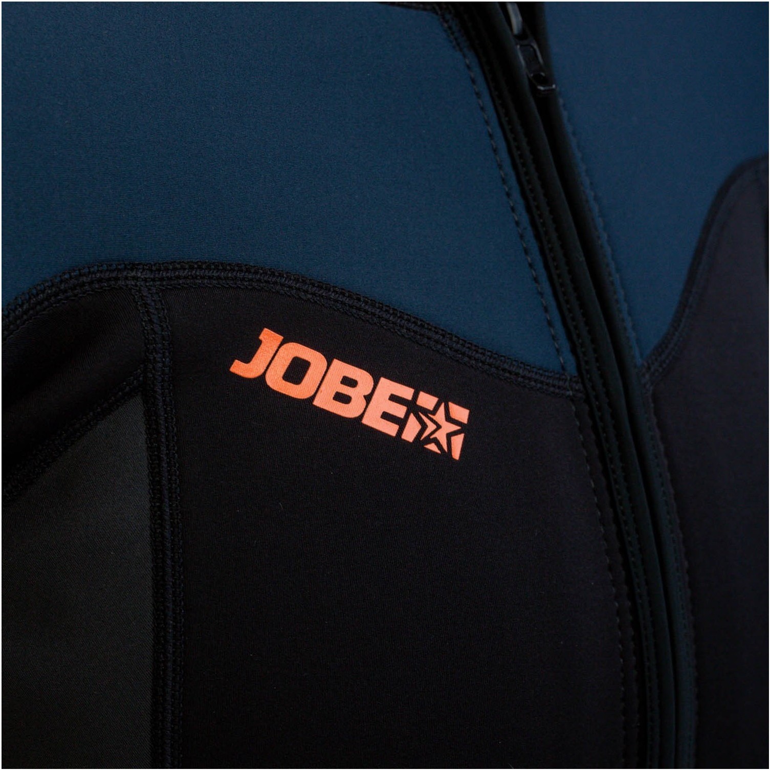 2026 Jobe Da Donna Porto 2mm Front Zip Giacca 303823005 - Black / Navy