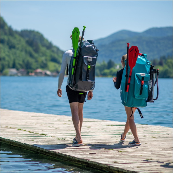 2024 Jobe Duna 11'6 Gonfiabile Sup Paddle Board Pacchetto 486423007 Verde Acqua - Tavola, Borsa, Pompa, Pagaia E Guinzaglio