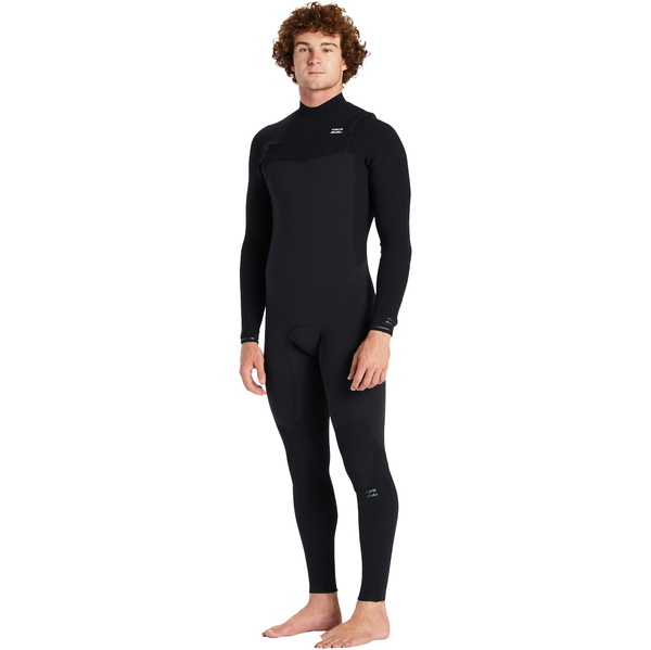 2024 Billabong Da Uomo Revolution 3/2mm Chest Zip Muta ABYW100176 - Black