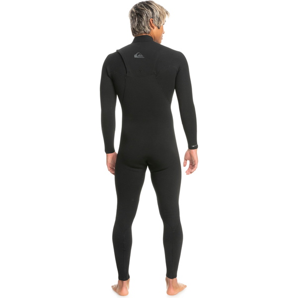 2024 Quiksilver Mens Highline 3/2mm Chest Zip Wetsuit EQYW103157 - Black