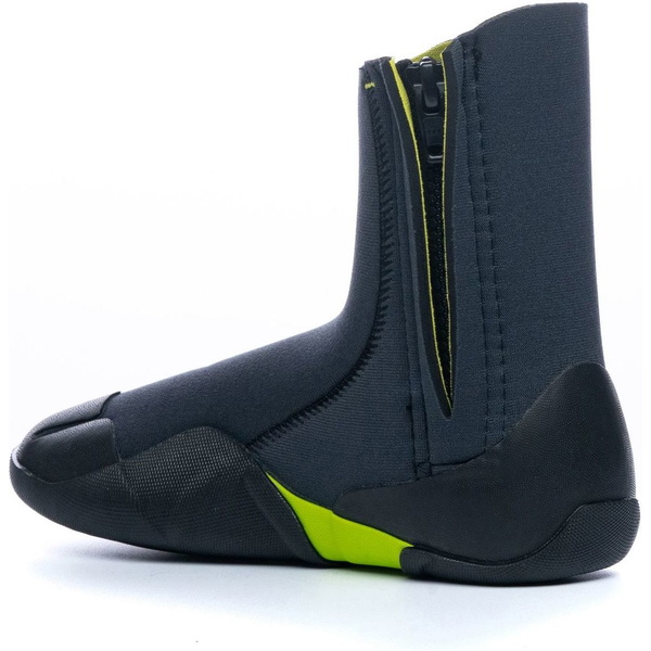 2026 C-Skins Bambino Legend 3.5mm Stivali In Neoprene A Punta Tonda Con Zip C-BOLEJZ - Graphite / Flash Green / Black
