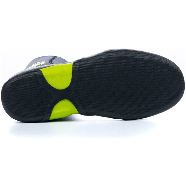 2026 C-Skins Bambino Legend 3.5mm Stivali In Neoprene A Punta Tonda Con Zip C-BOLEJZ - Graphite / Flash Green / Black