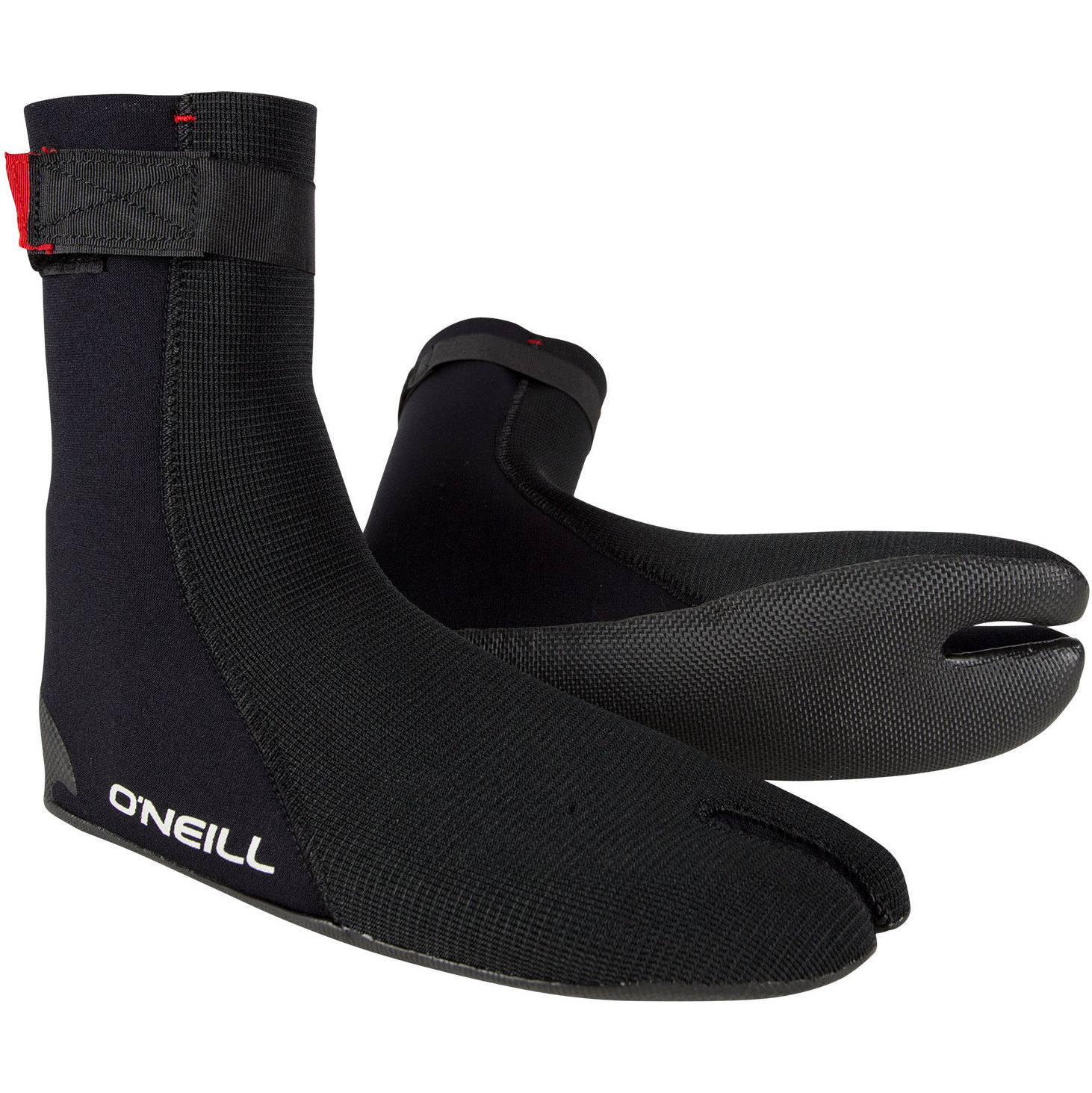 2026 O'neill Calore Ninja 3mm Stivali Con Punta Spaccata 4786 - Nero