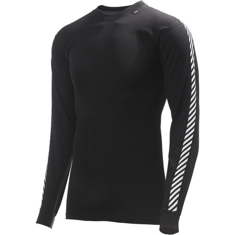 Maglia Intima Helly Hansen Lifa Stripe Crew Neck Base Layer 2026 48800 - Black