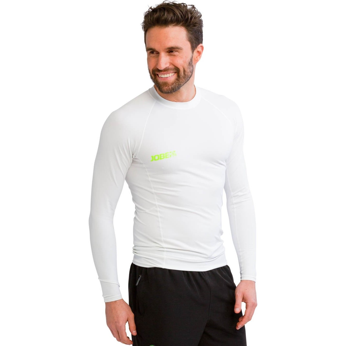 2026 Jobe Manica Lunga Da Uomo Lycra Vest 544023002 - Bianco